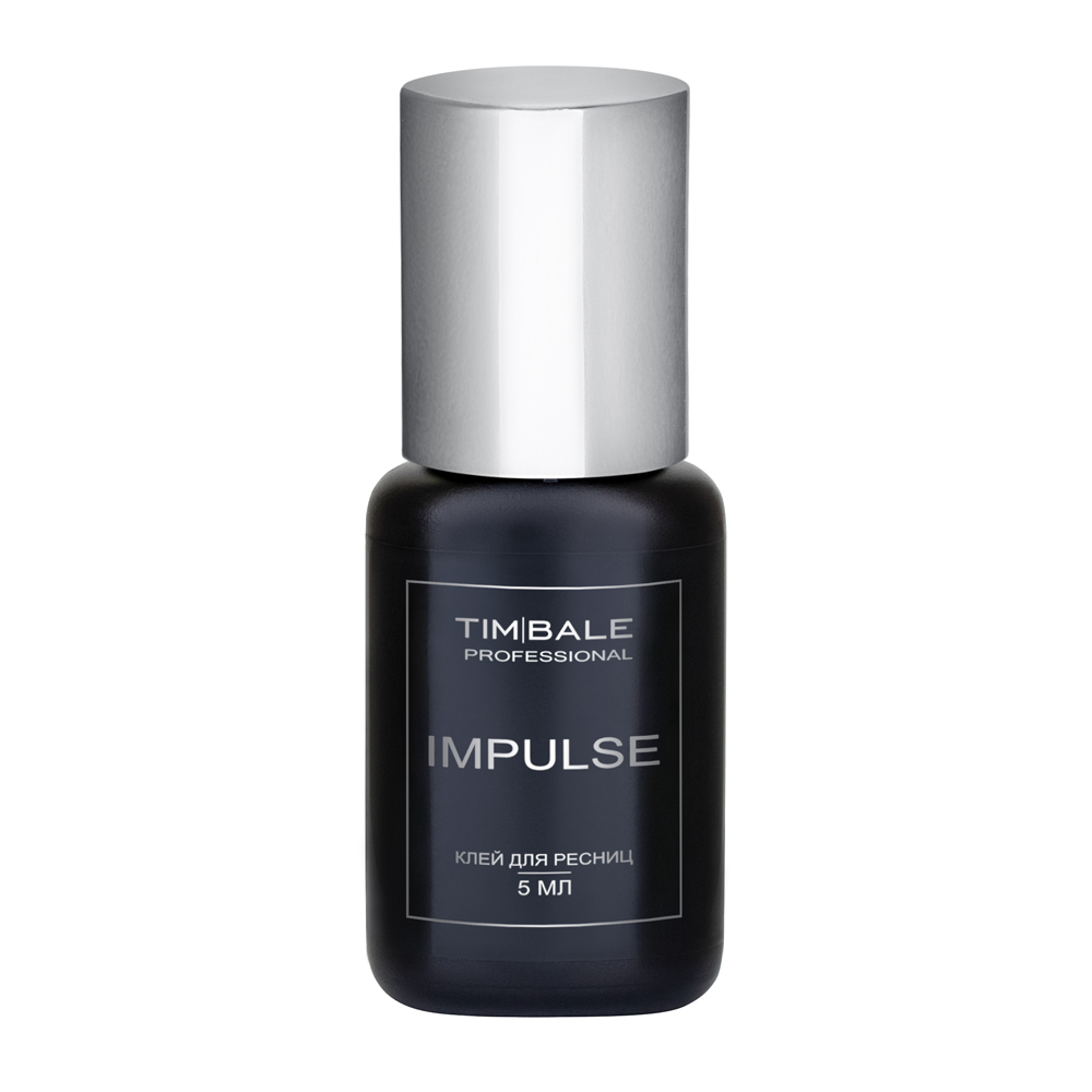 Клей TimBale IMPULSE чёрный для наращивания ресниц, 5 мл