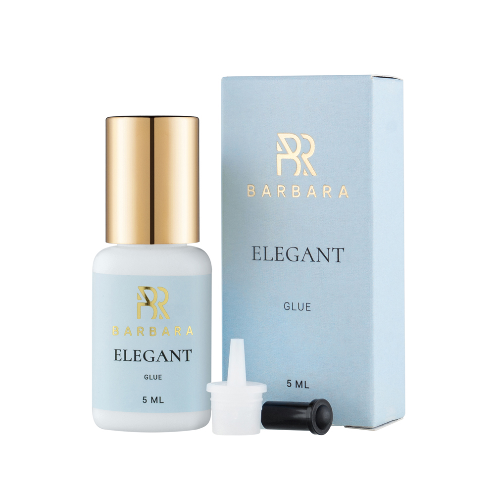 Клей BARBARA Elegant чёрный для наращивания ресниц, 5 мл